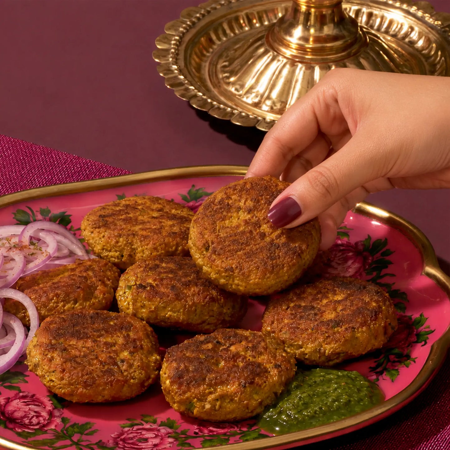 Chicken Chapli Kebab