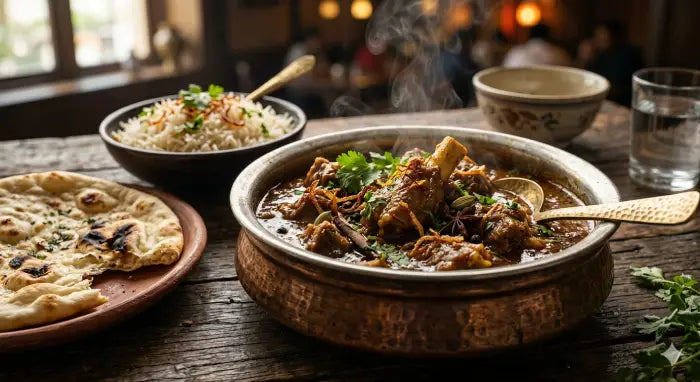 Mutton Dum Gosht-Authentic Slow Cooked Mughlai Mutton Curry